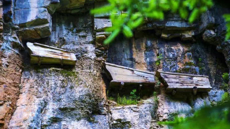 Hanging Coffins