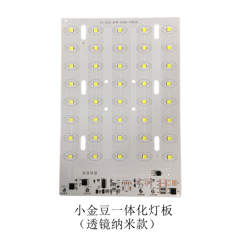 5050小金豆一體化燈板-透鏡款