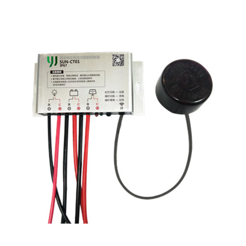 Microwave / infrared induction solar controller