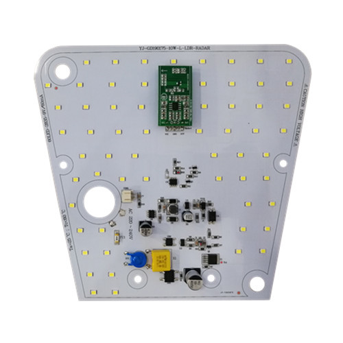 Non-flickering driverless 220V AC Radar Sensor & Light Operated10W white dob ac led pcb module led board for LED Courtyard Light 