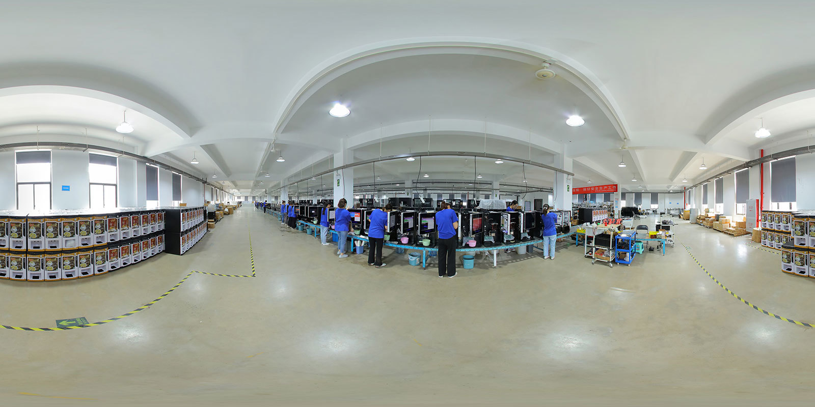 杭州以勒上云机器人科技有限公司生产线