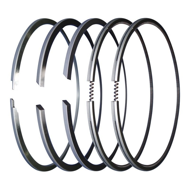 Large bore piston rings