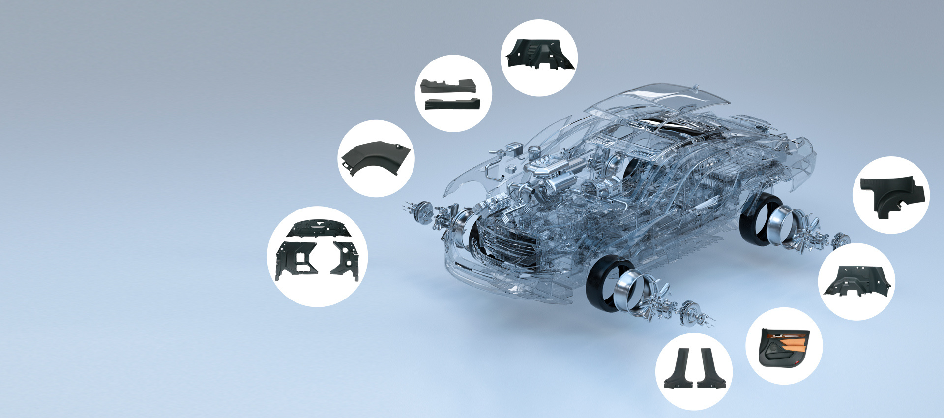 Automotive Interior And Exterior Plastic Parts