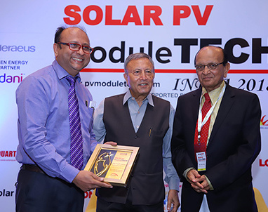 赛伍获得2018印度太阳能组件背板金奖（国际制造商）