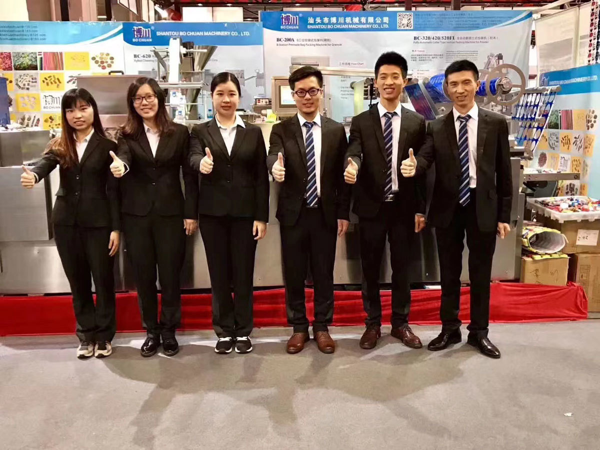 Group Photo Of Customer Exhibition