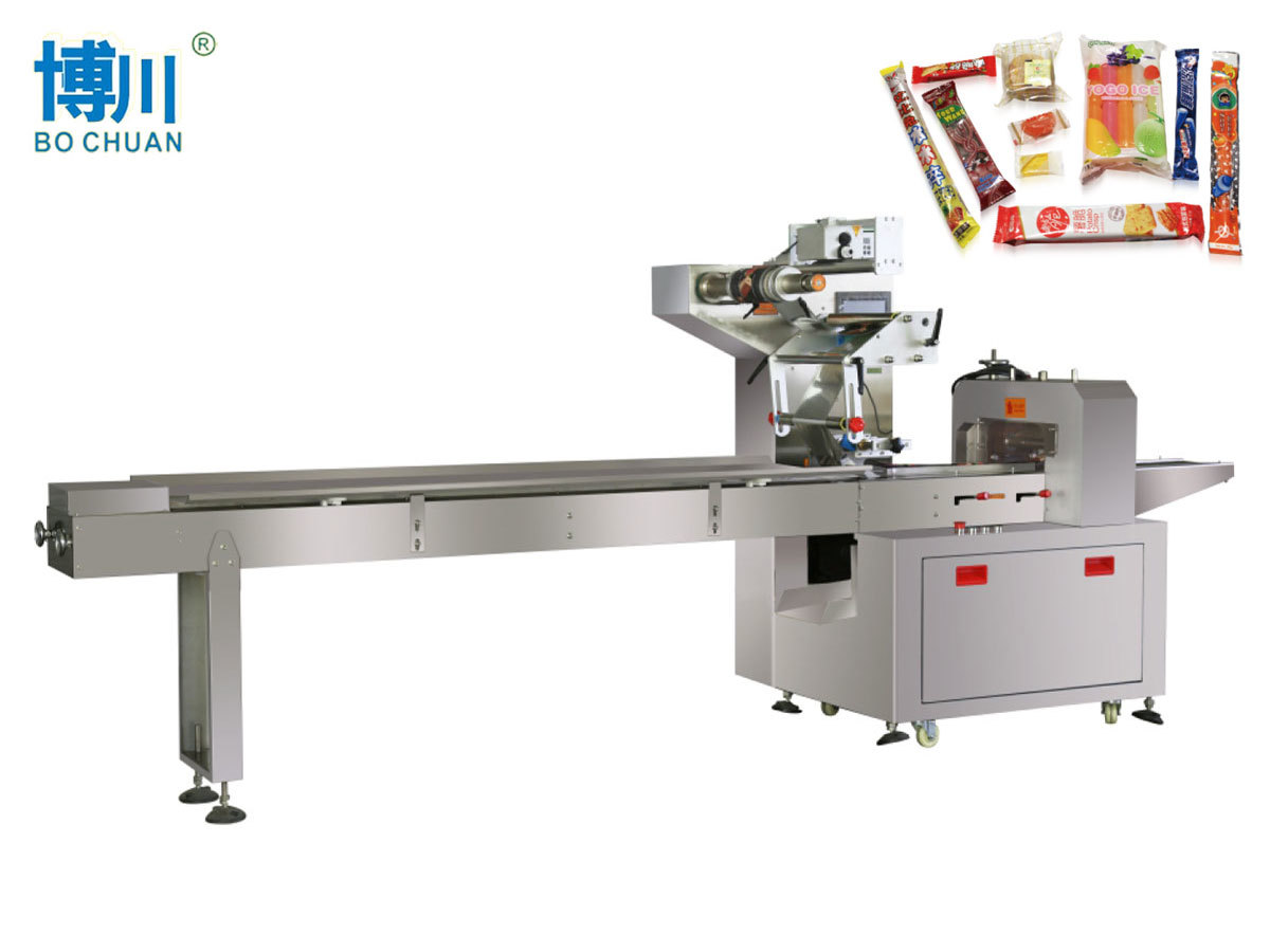 BC-300A I Multifunction Pillow Packing Machine (Up feeding film