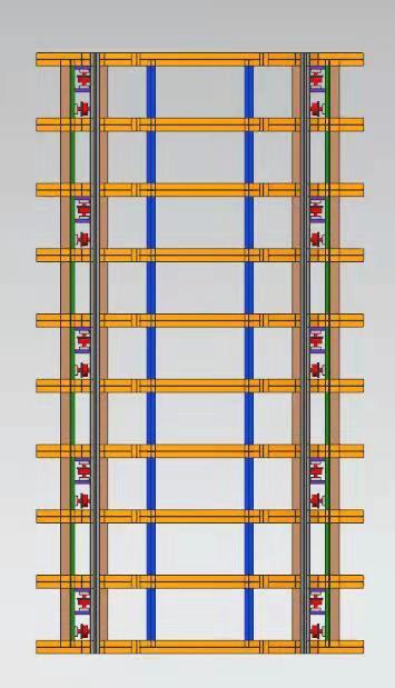 盾構(gòu)機(jī)臺(tái)車托架