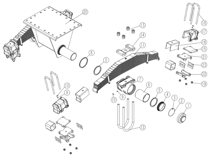 HJBPH2800615504A12C12D900B(HJD14J072F1816Y130-N) 爆炸图+零部件明细表