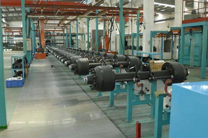 Axle assembly line 2