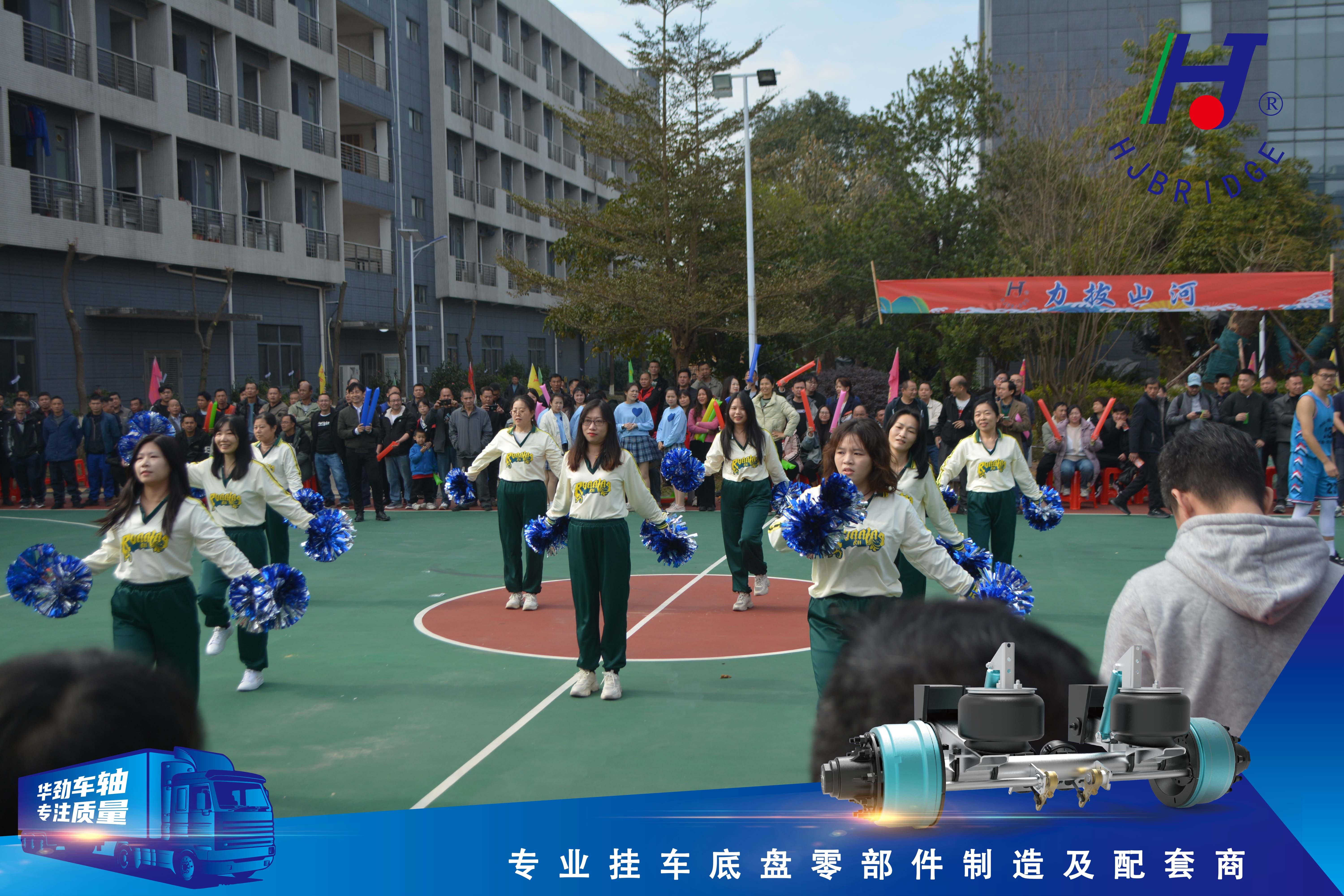Guangzhou cheerleading team Guangzhou cheerleading team
