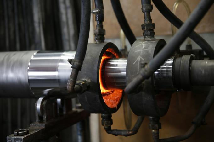 Medium frequency induction hardening