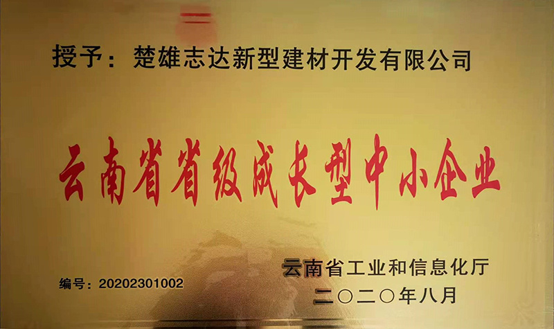 雲南省省級成長型中小企業