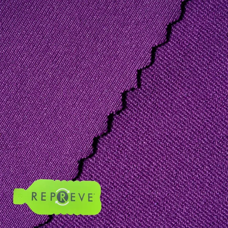Niammonia imitation cotton recycled stretch jersey
