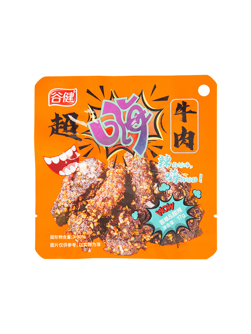超嗨牛肉（醬爆&甜辣味）17g