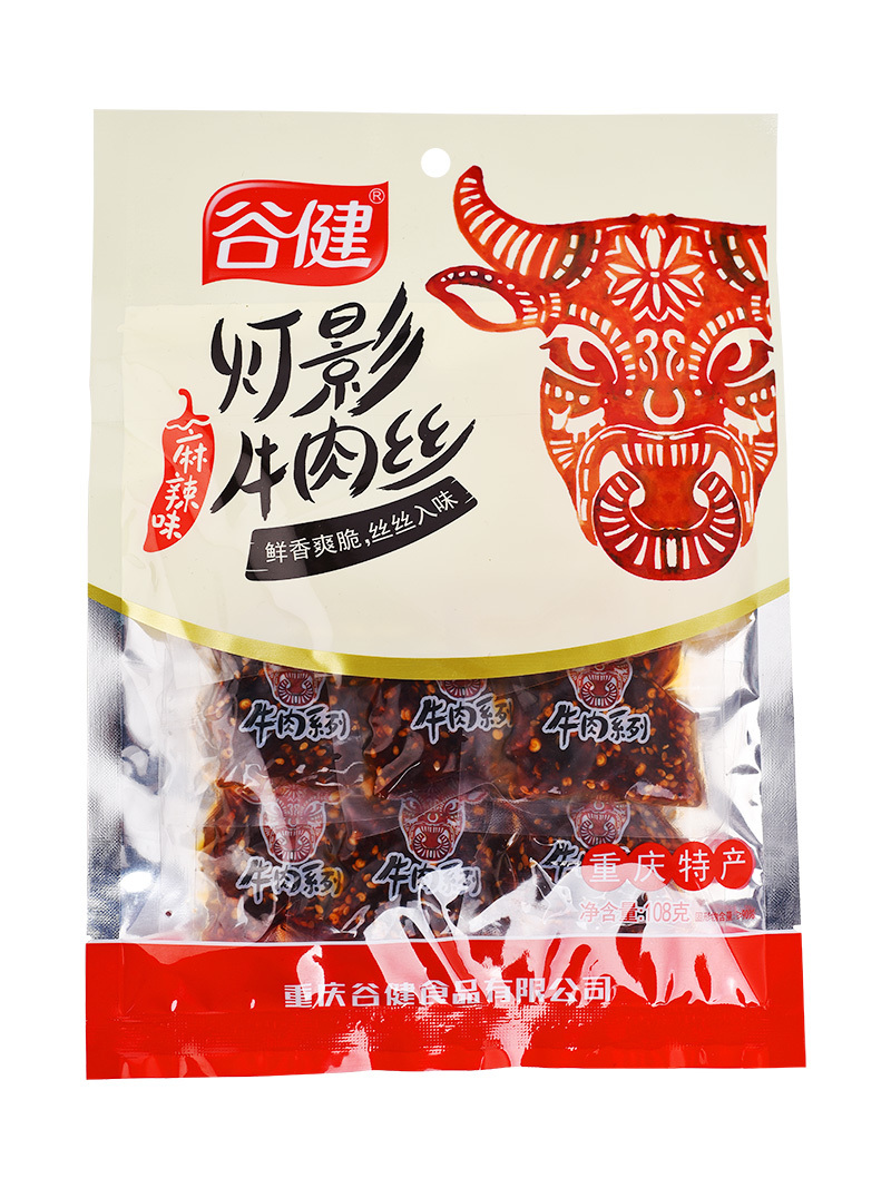 燈影牛肉絲（麻辣味）108g