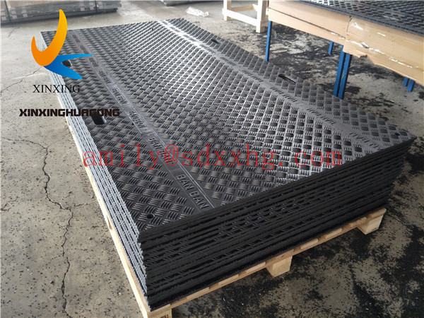 HDPE Ground Protection Mats for Landscaping & Construction 