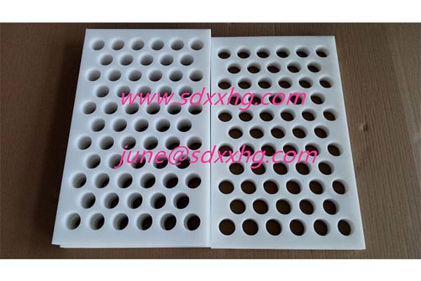 Hot sale ! White hdpe board with hole