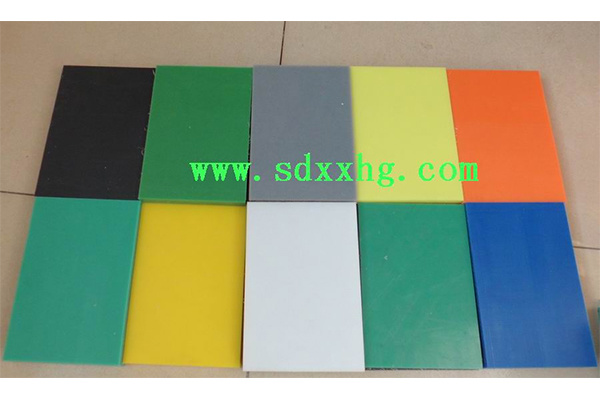 Various colored UHMW-PE plate
