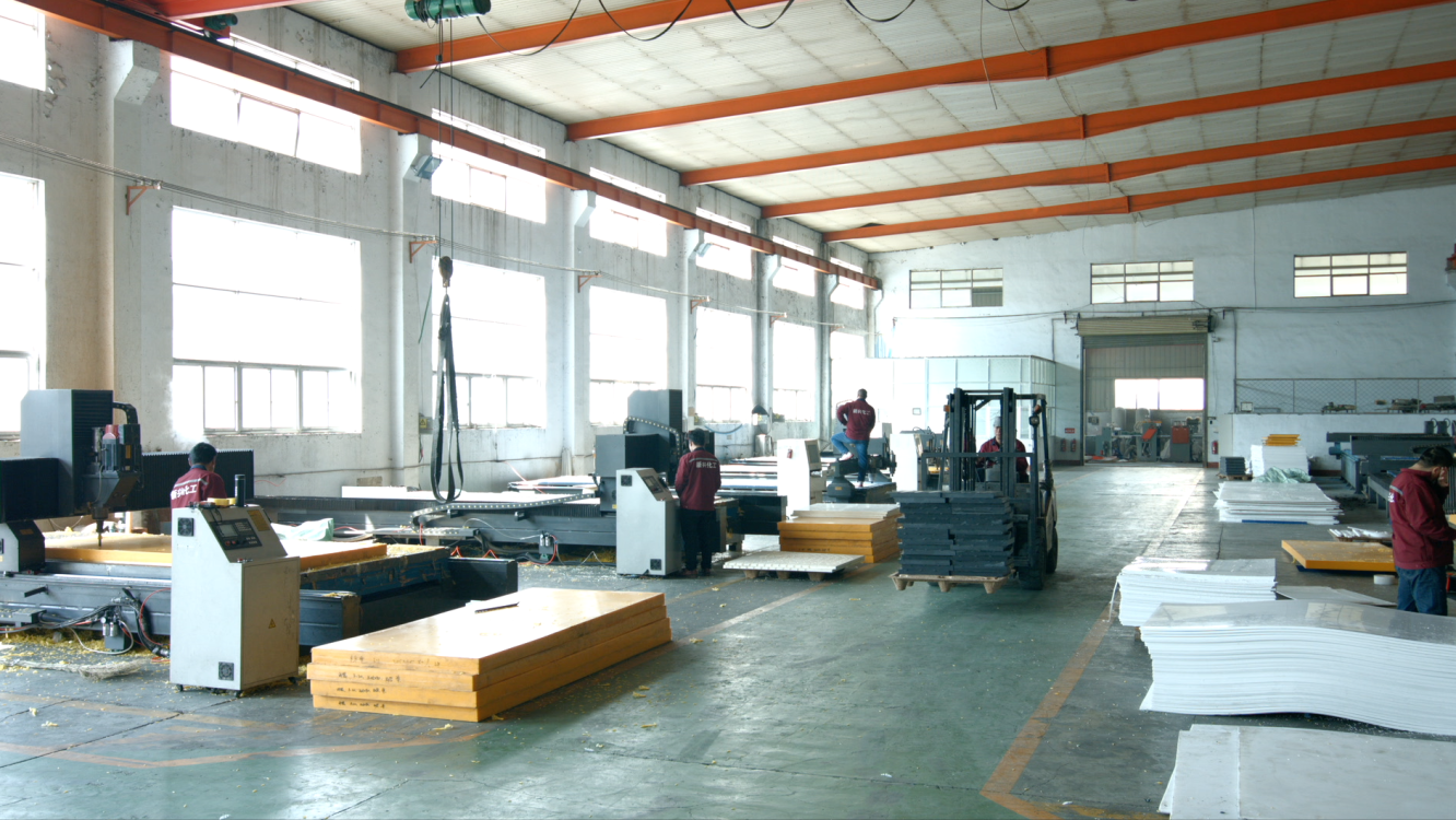 CNC machine warehouse