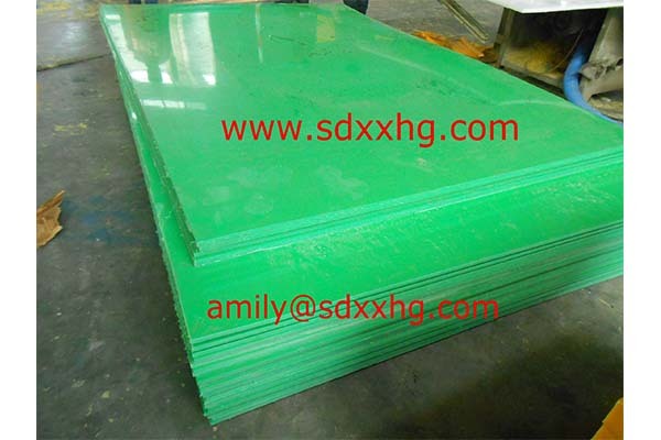 Green Extruted HDPE Sheet /HDPE Plate