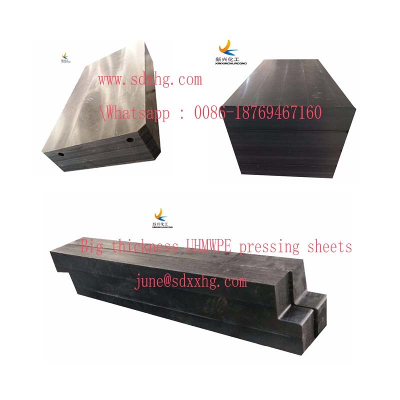 Engineering Plastic UV resistant uhmw pe1000 block/sheet/board/plate with big thickness 