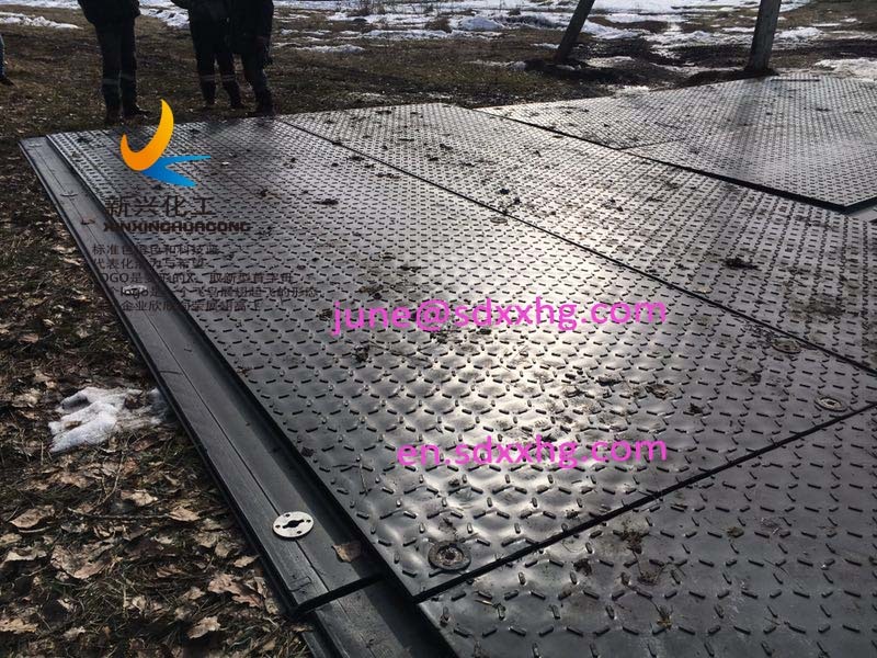 Dual deck mats ,Oil drilling rig mats,HDPE track mats