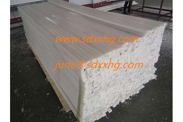 highly wear resistant uhmwpe drilled strip
