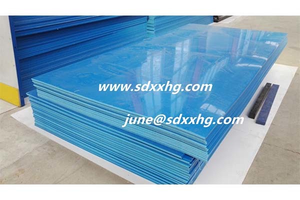 extrusion waterproof HDPE sheet blue color PE300
