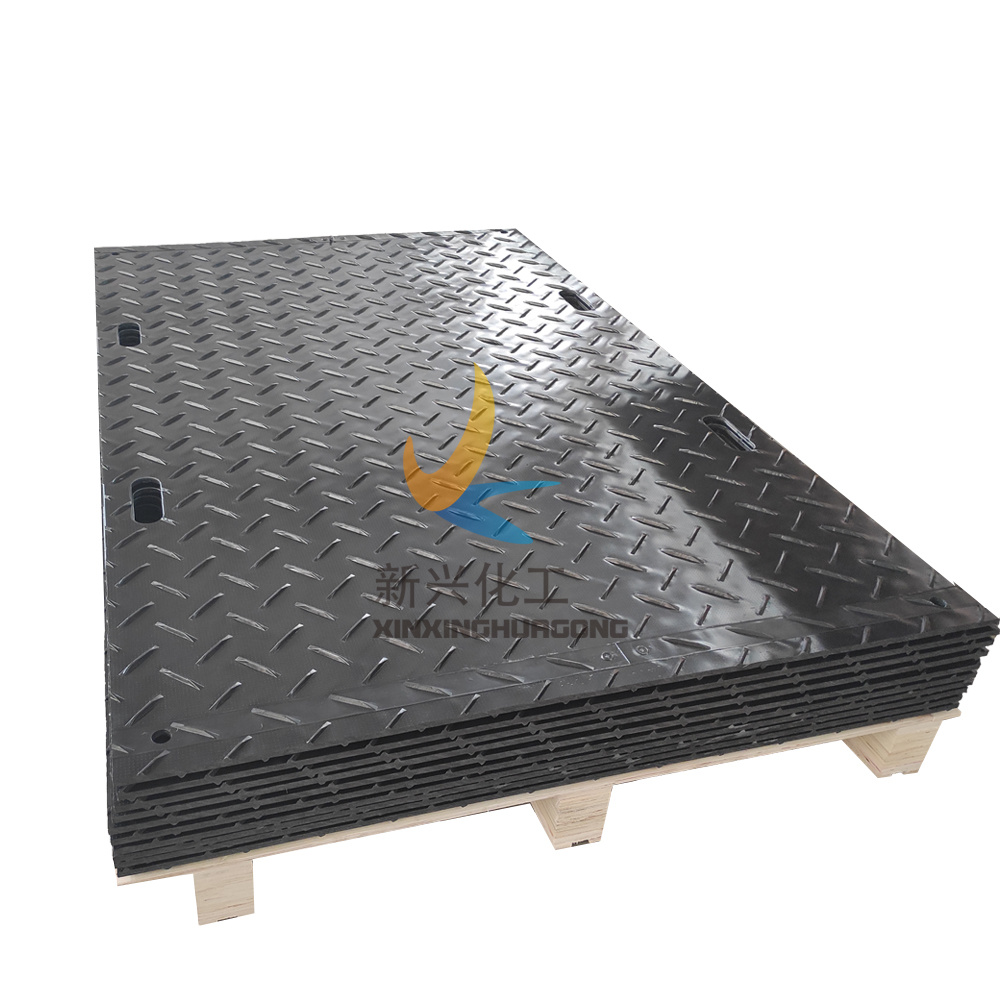 cold temperature good quality HDPE ground mats 