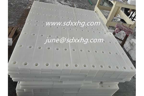 highly wear resistant uhmwpe drilled strip