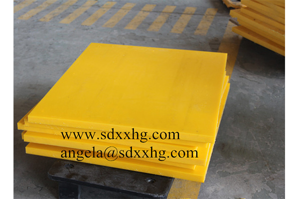 Chinese factory for Yellow UHMW-PE plastic plates with cheap price