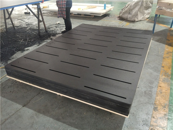 anti slip grooved HDPE plate for farm manure leak breeding