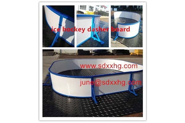 plastic hockey sliding board / dasher board