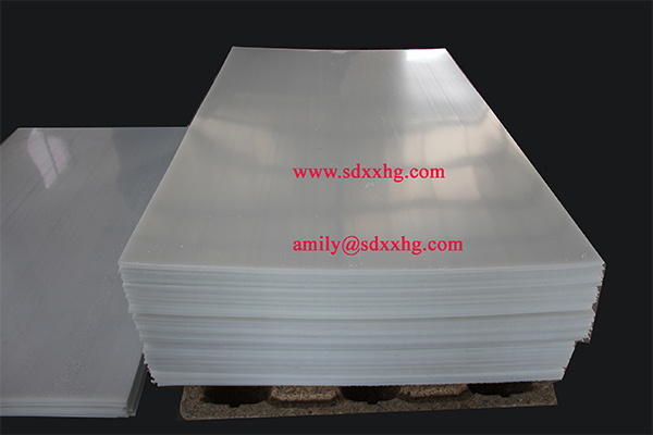 HDPE Sheet for ice rink barrier or fence