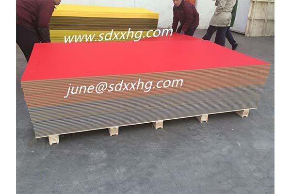 Textured surface ABA sandwish color HDPE sheet