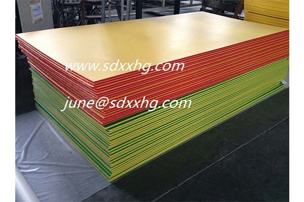 single color and double color with three layer upe hdpe ldpe sheet /OEM service