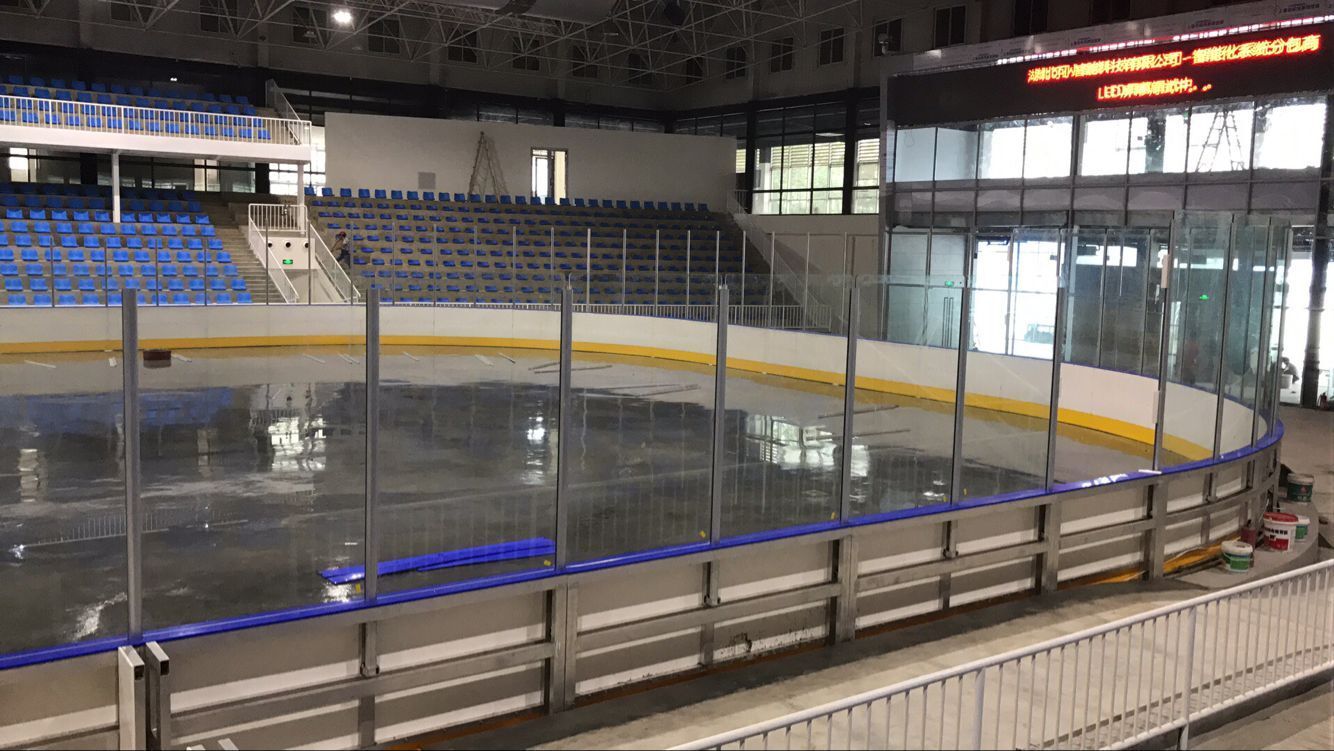Hockey / Ice rink dasher board system