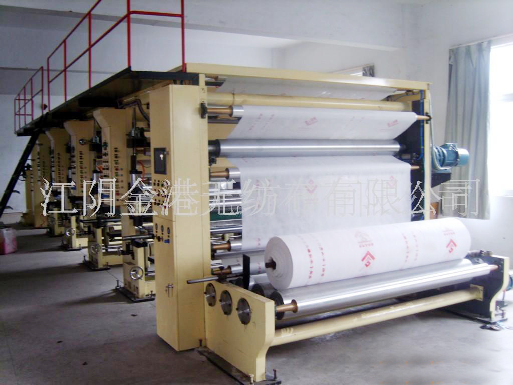 Specializing in the production of four-color gravure printing machinery and equipment Non-woven gravure printing machine (picture)