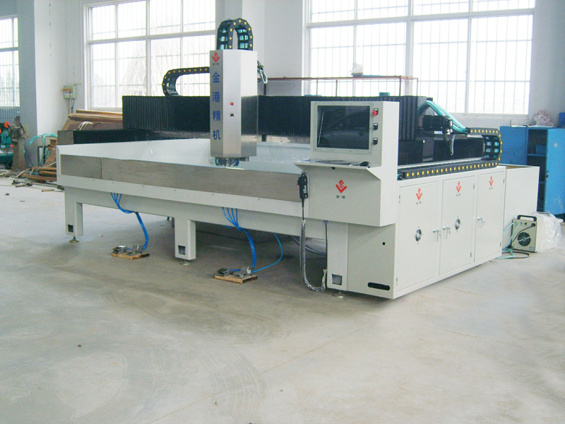 Specializing in the production of glass edging machinery (double screw drive) CNC glass edging and polishing machining center