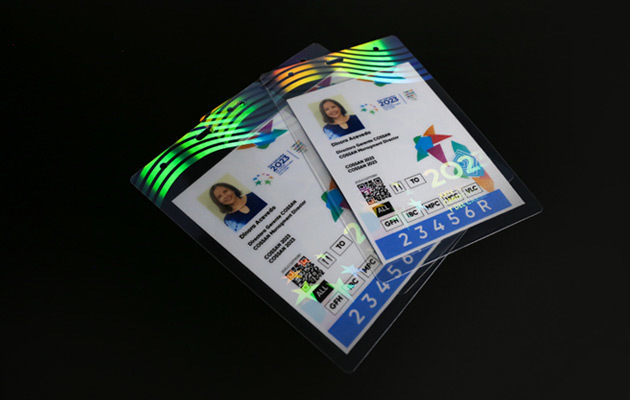 Unveiling Credential Security at the Olympic Games: Optical Anti-Counterfeiting and Internet Electronic Chips