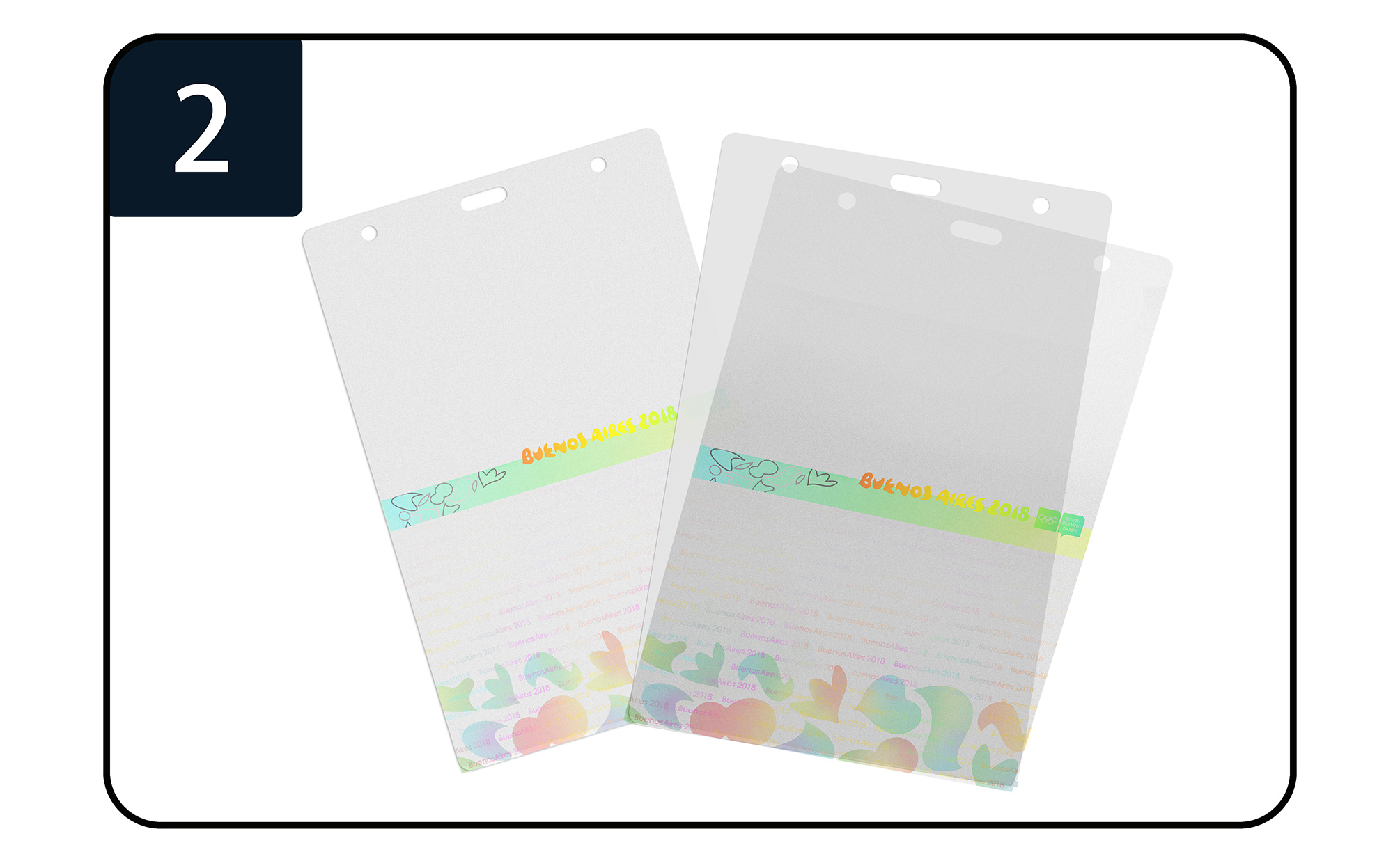 Prepare the laminating pouch film Prepare the laminating pouch film