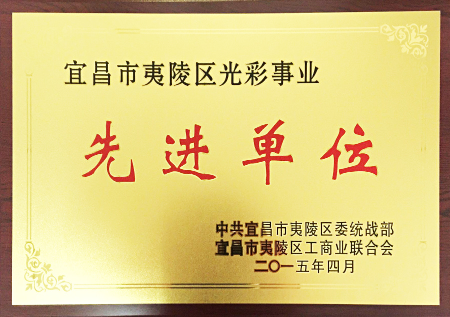 宜昌市夷陵區(qū)光彩事業(yè)先進單位