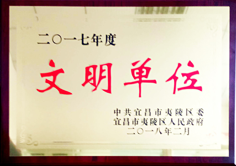 2017年度文明單位