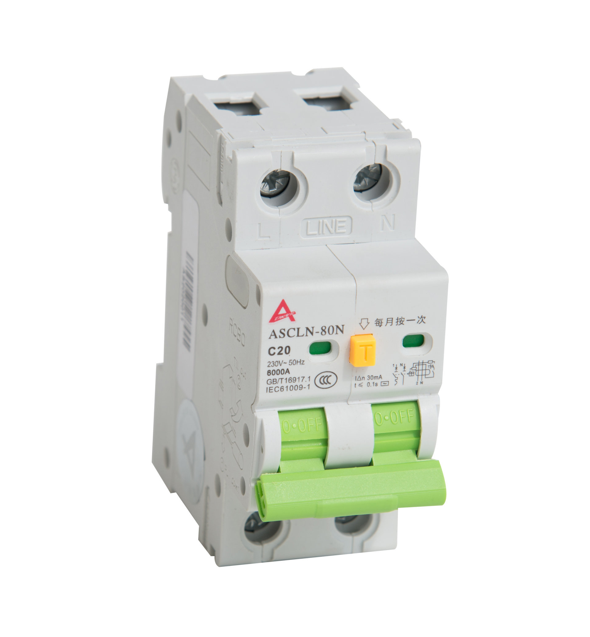 ASCL series miniature leakage protection circuit breaker