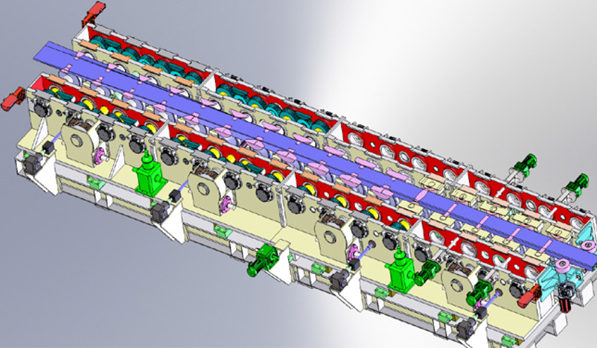 3D Flexible Cold Roll-Forming Production Line