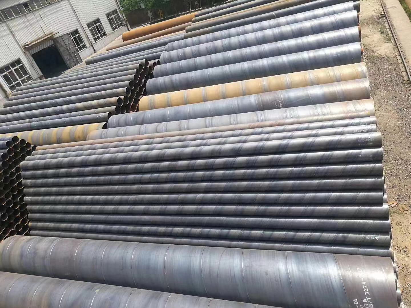 API 5L SSAW Oil and Gas 3PE Anti-Corrosion Spiral Welded Steel Pipe