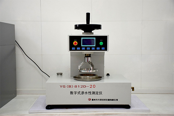 Digital water permeability tester