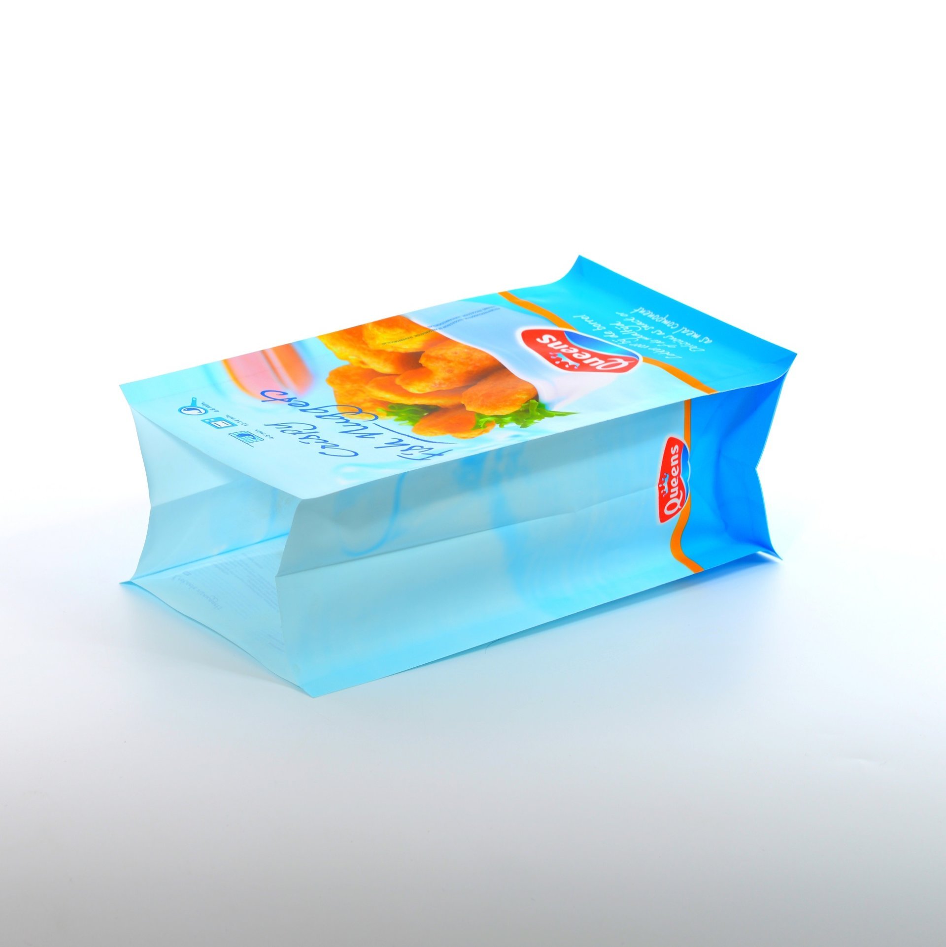 优质食品包装袋定制自立袋平底塑料食品袋八边封袋子