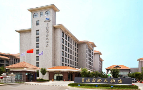 东营蓝海国际大饭店选用鲁泰硅酸钙板25000平