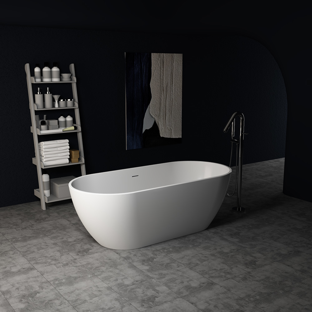 DIVA Solid surface bathtub